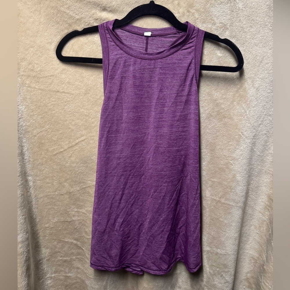 Lululemon - Purple Tank Top Size 8